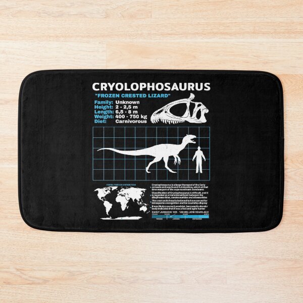 Item preview, Cryolophosaurus Fact Sheet designed and sold by NicGrayGraphic.