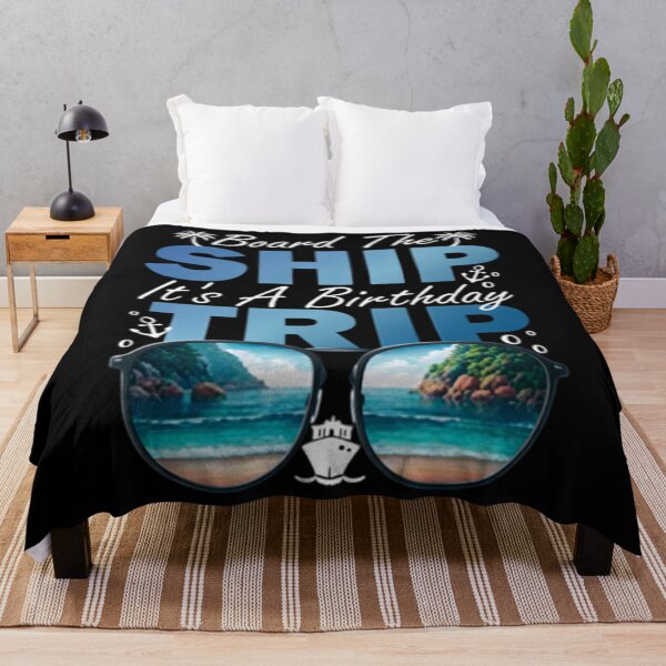 Item preview, Board The Ship It's A Birthday Trip designed and sold by CATTYHOLA.