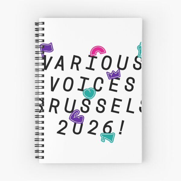 Item preview, Various Voices 2026 (Logo) designed and sold by MrsBobbStiede.