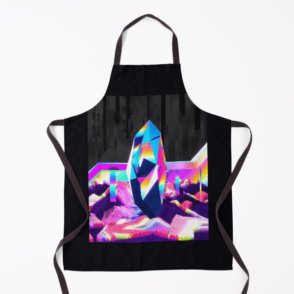 Item preview, Iridescent Glitched Crystal Abstract Art designed and sold by vppmwwwf26.