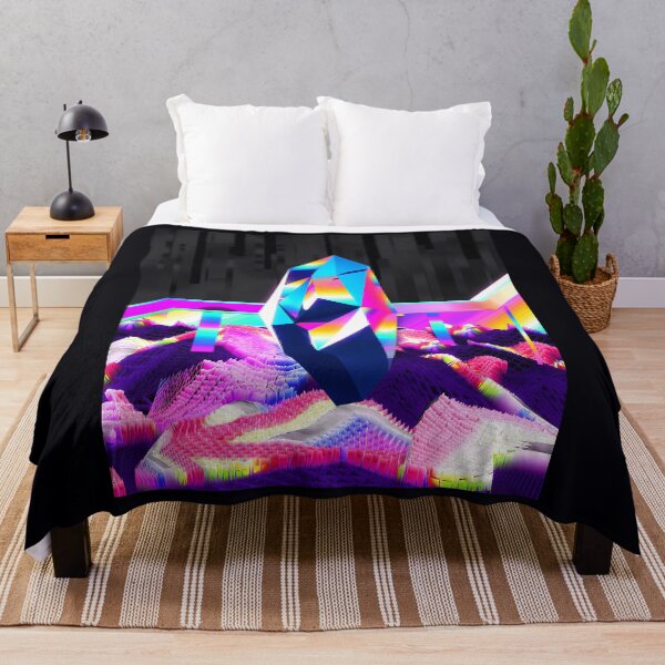 Item preview, Iridescent Glitched Crystal Abstract Art designed and sold by vppmwwwf26.