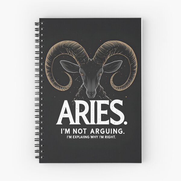 Item preview, Funny Aries Zodiac Gift I'm Explaining Why I'm Right designed and sold by owi-art.