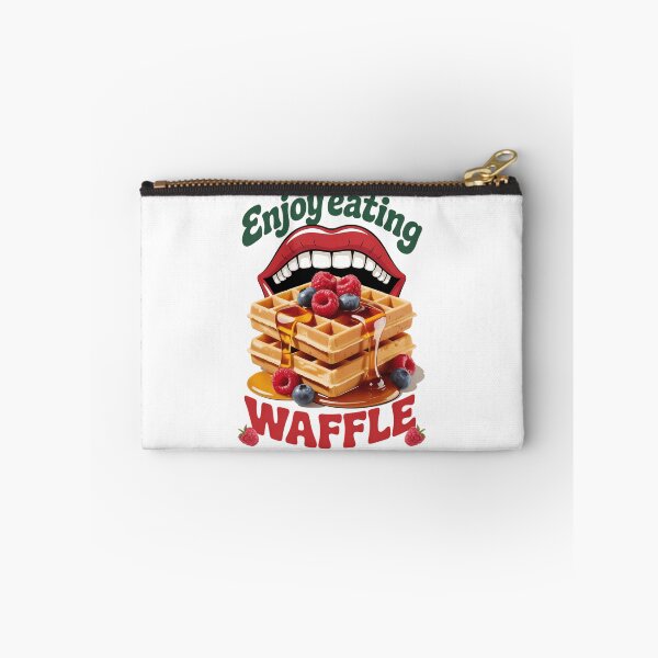 Item preview, Eating Waffle Breakfast Food designed and sold by IdunayaStore.