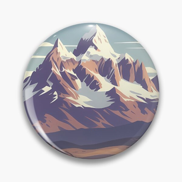 Item preview, Andes Peru Mountain Peaks Travel Art designed and sold by Atlas Poster Co..