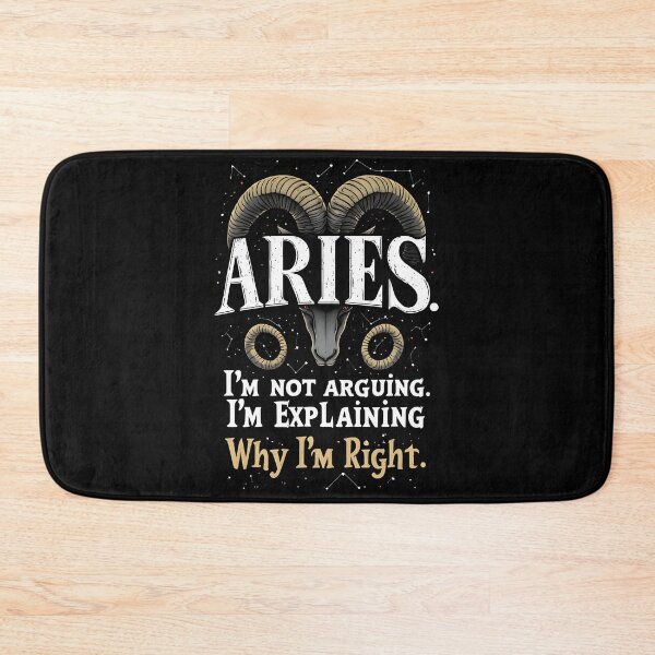 Item preview, Funny Aries Zodiac Gift I'm Explaining Why I'm Right designed and sold by owi-art.