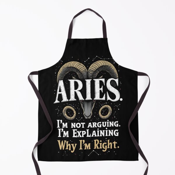 Item preview, Funny Aries Zodiac Gift I'm Explaining Why I'm Right designed and sold by owi-art.