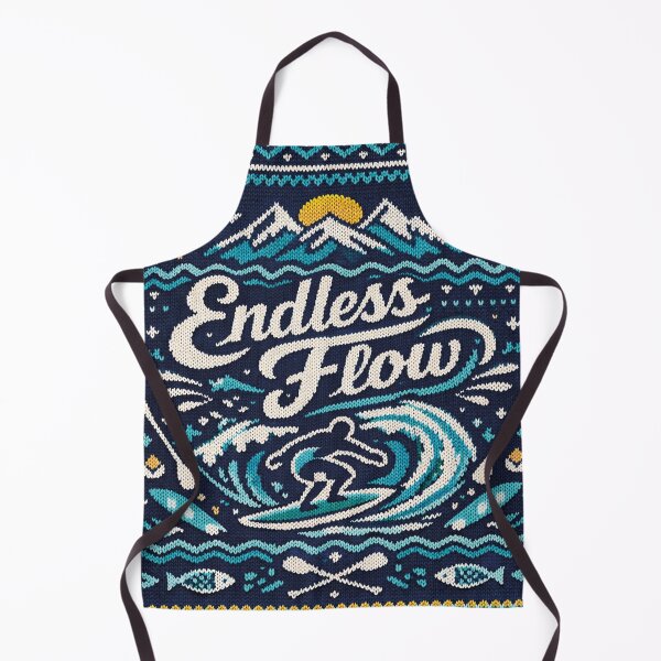 Item preview, Endless Flow – Relaxing Surfing and Stand Up Paddling Knitting Pattern designed and sold by Mauswohn.