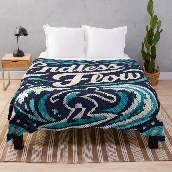 Item preview, Endless Flow – Relaxing Surfing and Stand Up Paddling Knitting Pattern designed and sold by Mauswohn.