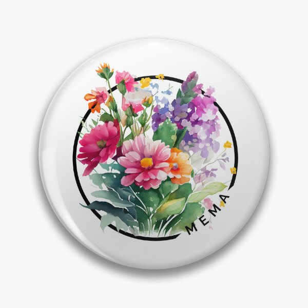 Item preview, MeMa WaterColor Floral Flower Bouquet designed and sold by AussieMomma.