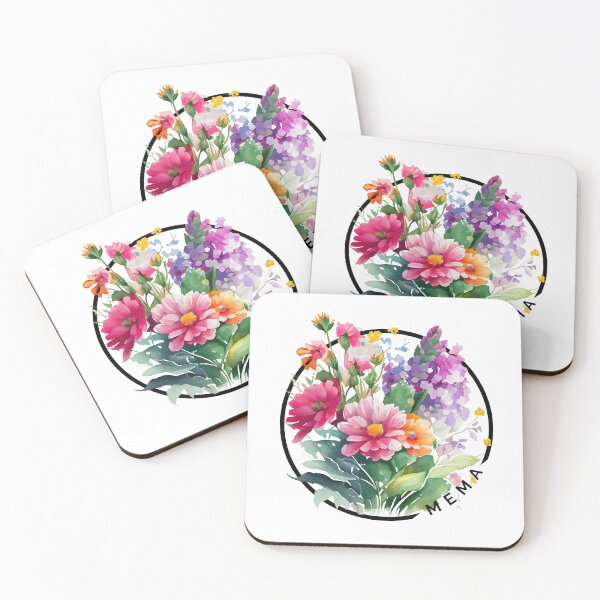 Item preview, MeMa WaterColor Floral Flower Bouquet designed and sold by AussieMomma.