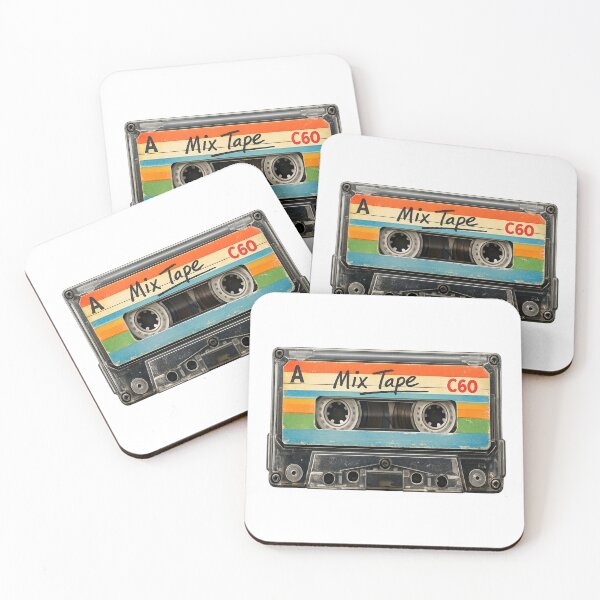 Item preview, Retro Cassette Tape Vintage 80s Aesthetic | Nostalgic Mix Tape Music Lover Design designed and sold by ArtWaveStudio8.