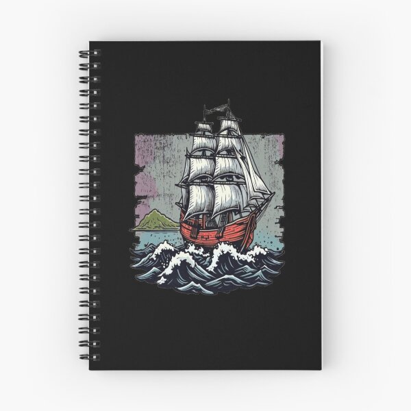 Item preview, Vintage Sailing Ship Illustration – Nautical Adventure Artwork for Posters, Decor & Creative Branding designed and sold by Bright Nest Studio.