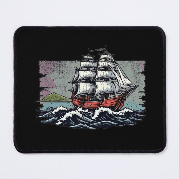 Item preview, Vintage Sailing Ship Illustration – Nautical Adventure Artwork for Posters, Decor & Creative Branding designed and sold by Bright Nest Studio.