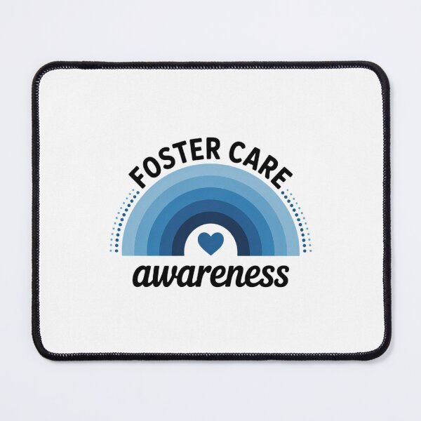 Item preview, Foster Care Awareness Blue Rainbow designed and sold by IdunayaStore.