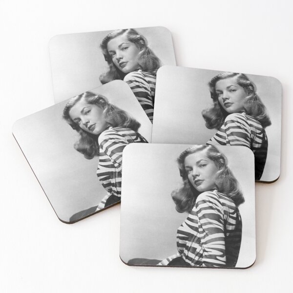 Item preview, Old Hollywood art portraits: Lauren Bacall designed and sold by KaterinaLog.
