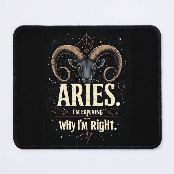 Item preview, Funny Aries Zodiac Gift designed and sold by owi-art.