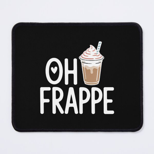 Item preview, Frappe Humor Pun Coffee Lover designed and sold by IdunayaStore.