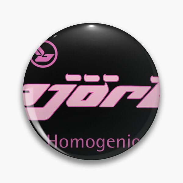 Item preview,  Bjork Homogenic Logo (Pink) designed and sold by MrsBobbStiede.