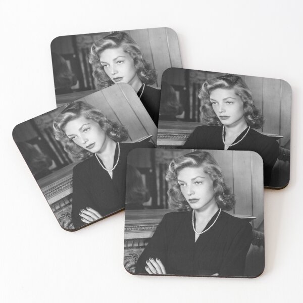 Item preview, Old Hollywood art portraits: Lauren Bacall designed and sold by KaterinaLog.
