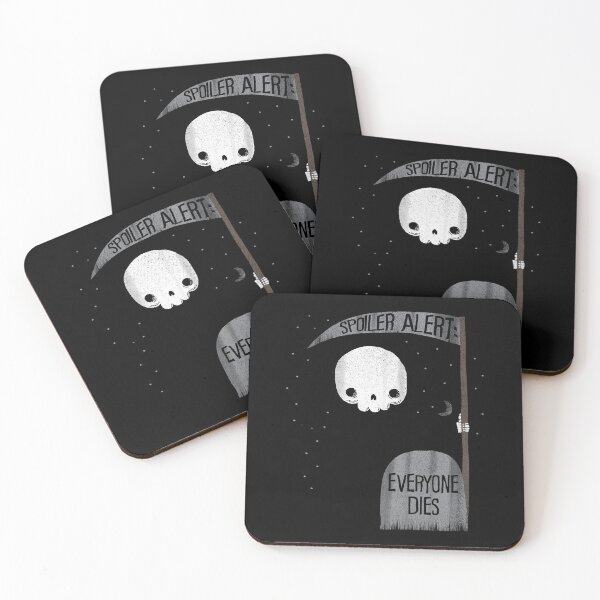 Item preview, Spoiler Alert Everyone Dies Funny Grim Reaper designed and sold by icbgllgpl.