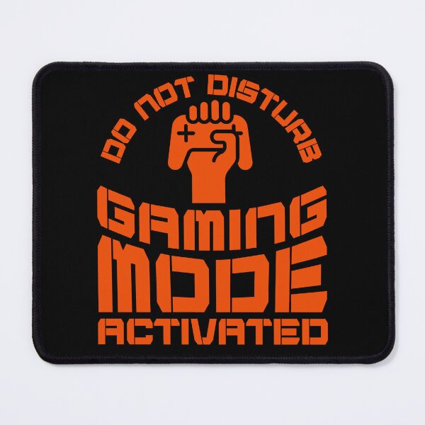 Item preview, Do Not Disturb Gaming Mode Activated - Retro Controller Power Design designed and sold by Abaseen.