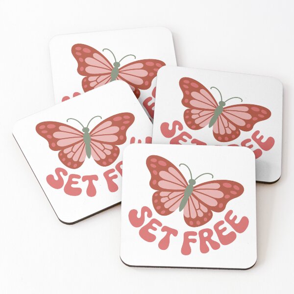 Item preview, Set Free In Christ Christian Butterfly Faith Design designed and sold by HahaHandlesHub.