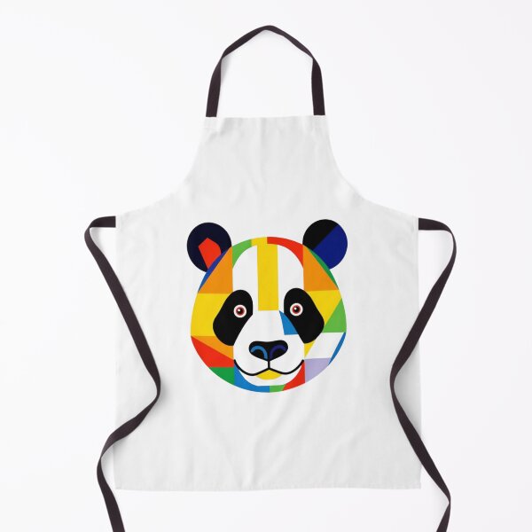 Item preview, Vibrant Geometric Panda Pop Art Illustration designed and sold by AlxVel.