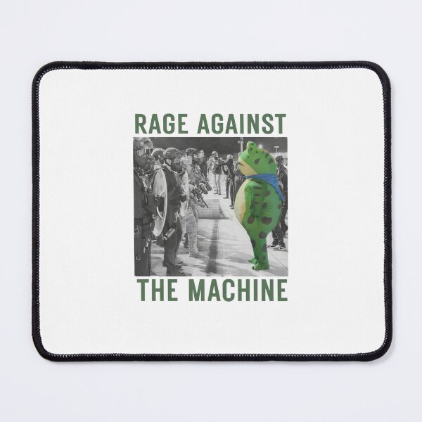 Item preview, Rage Against The Machine Portland Protest Frog Comfort Colors designed and sold by ToscaSamShop.