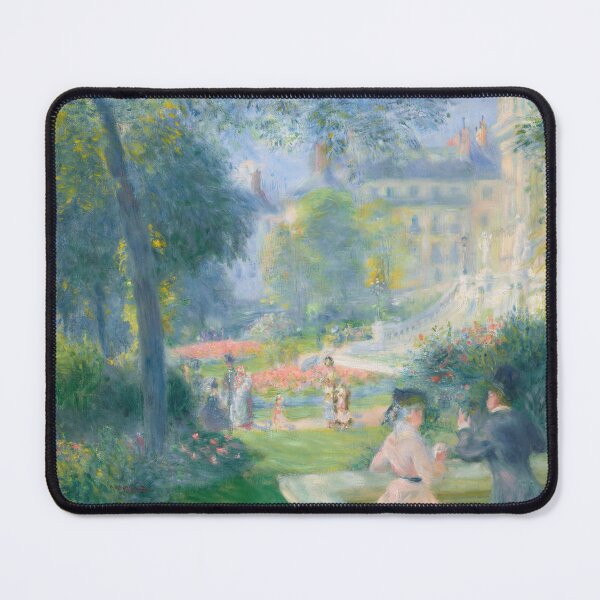 Item preview, Square De La Trinite by Pierre-Auguste Renoir: Paris Impressionist Garden Poster designed and sold by artofuniverse.