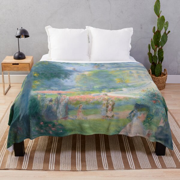 Item preview, Square De La Trinite by Pierre-Auguste Renoir: Paris Impressionist Garden Poster designed and sold by artofuniverse.