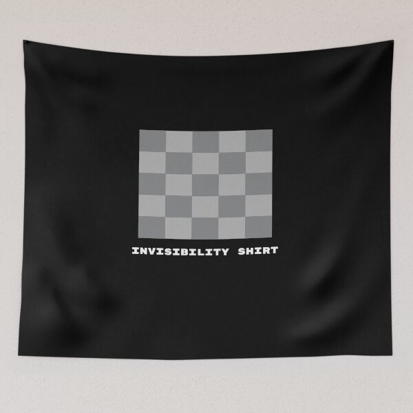 Item preview, Invisibility Shirt - PNG Transparency Checkerboard designed and sold by ConfusedDev.