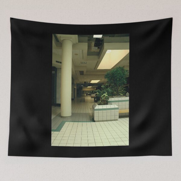 Item preview, Abandoned Shopping Mall Liminal Space Art designed and sold by icbgllgpl.