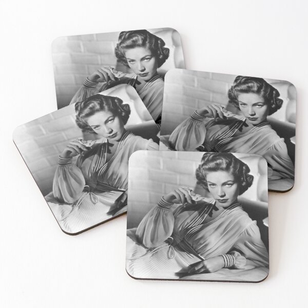 Item preview, Old Hollywood art portraits: Lauren Bacall designed and sold by KaterinaLog.