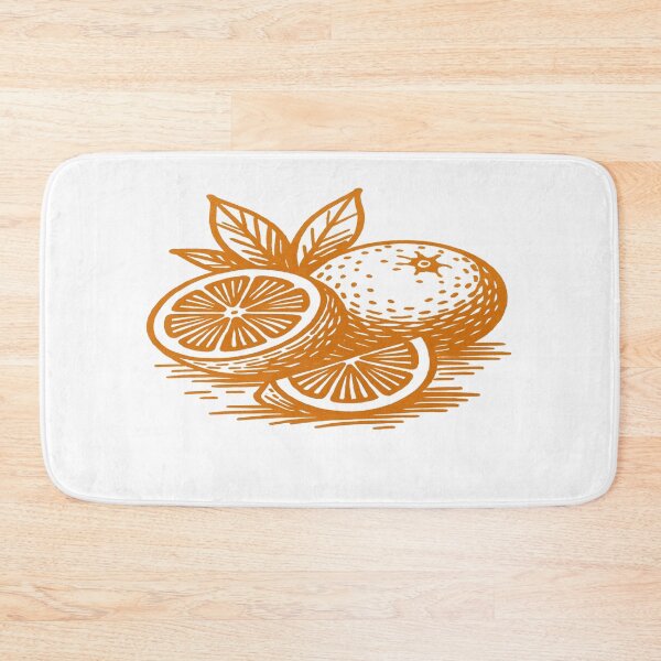 Item preview, Vintage Orange Fruit Illustration – Retro Citrus Artwork for Packaging, Branding & Kitchen Decor designed and sold by Bright Nest Studio.