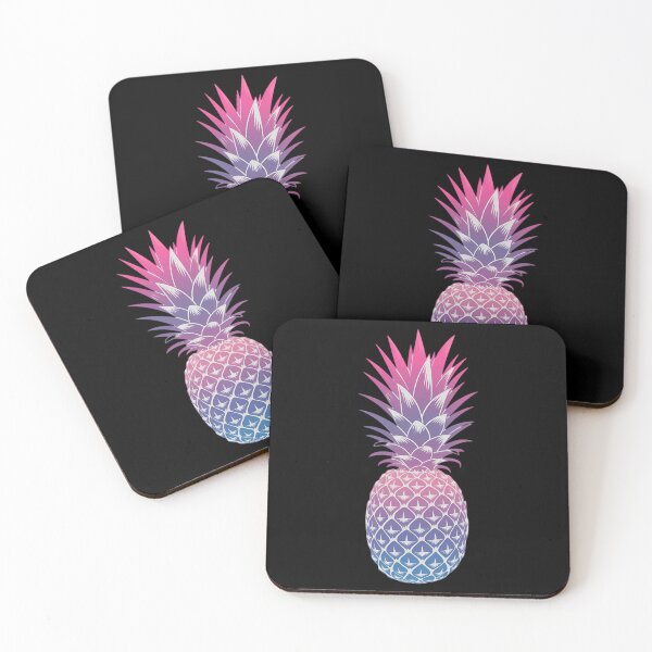 Item preview, Exotic Pineapple Summer Vibes Vaporwave Tropical Summer designed and sold by FaithAbbott.