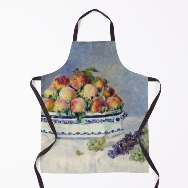 Item preview, Still Life With Peaches and Grapes by Pierre-Auguste Renoir: Impressionist Poster designed and sold by artofuniverse.