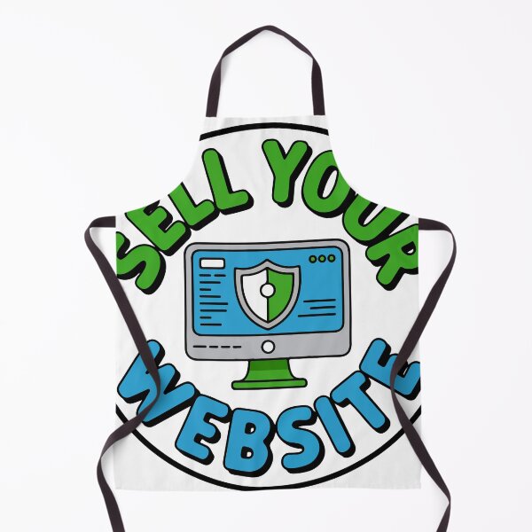 Item preview, Sell Your Website Secure Shield Tech Entrepreneur Sticker designed and sold by PixelWaveBD.