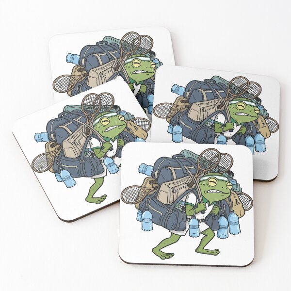 Item preview, Over-Prepared Tennis Frog designed and sold by Floomart.