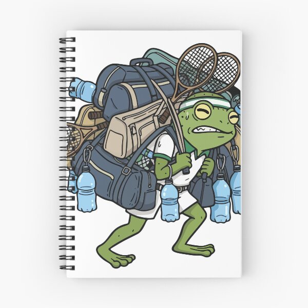 Item preview, Over-Prepared Tennis Frog designed and sold by Floomart.