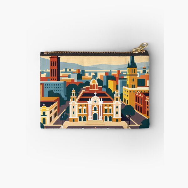 Item preview, Lima Peru Colonial Plaza Skyline Travel Art designed and sold by Atlas Poster Co..