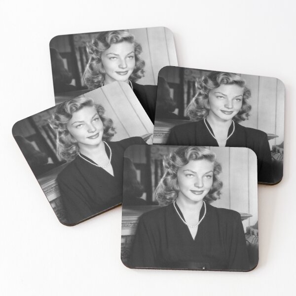 Item preview, Old Hollywood art portraits: Lauren Bacall designed and sold by KaterinaLog.