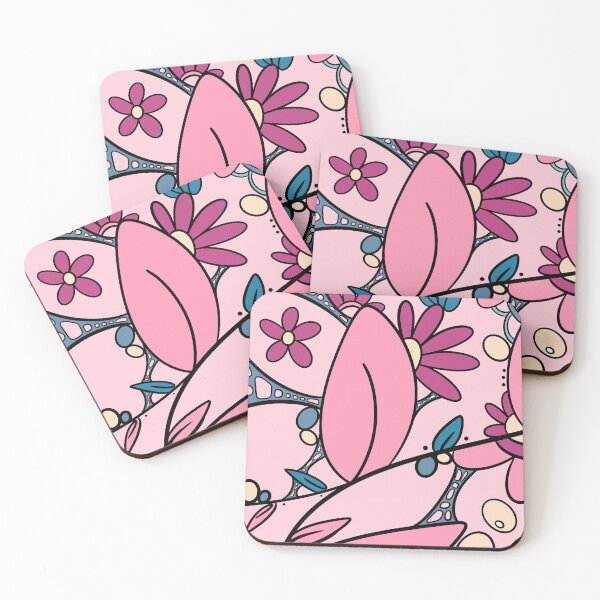 Item preview, Pink Floral Garden Pattern designed and sold by Moon-Petal.