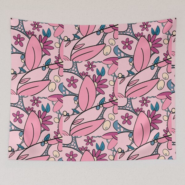 Item preview, Pink Floral Garden Pattern designed and sold by Moon-Petal.