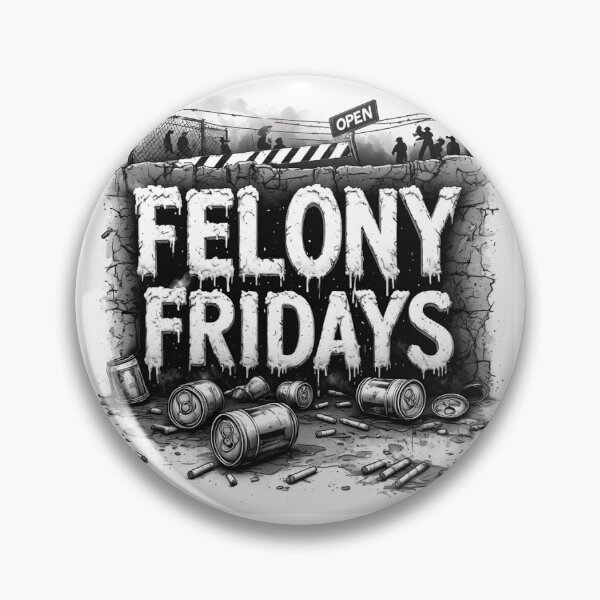 Item preview, Felony fridays designed and sold by SacredScribbles.