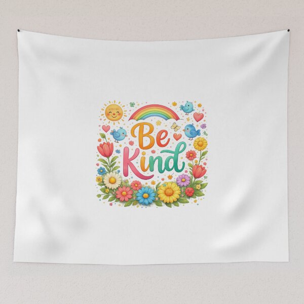 Item preview, Be Kind Positive Quote Design | Cute Kindness Motivation Typography Art designed and sold by ArtWaveStudio8.