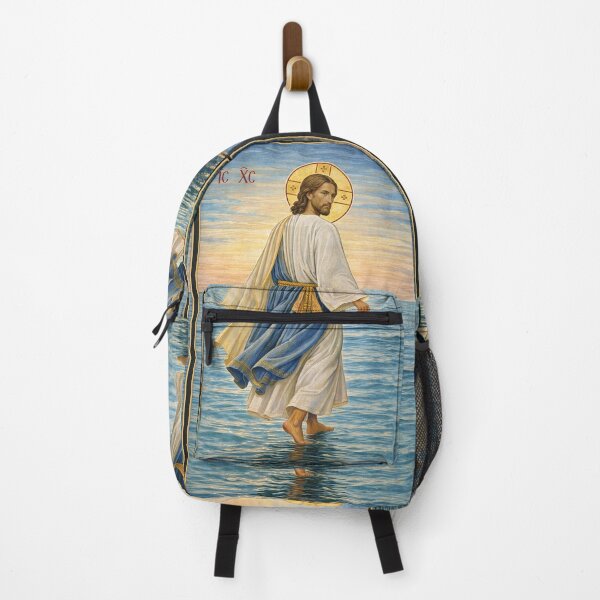Item preview, Jesus Walking on Water designed and sold by LuluLeb.