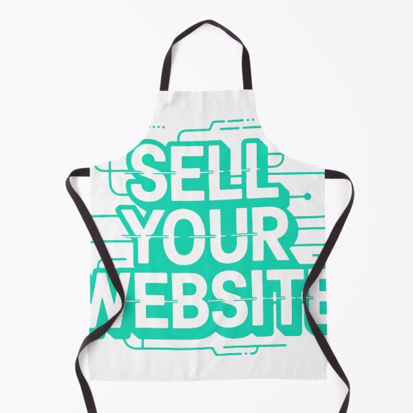 Item preview, Sell Your Website Cyber Circuit Tech Typography Sticker designed and sold by PixelWaveBD.
