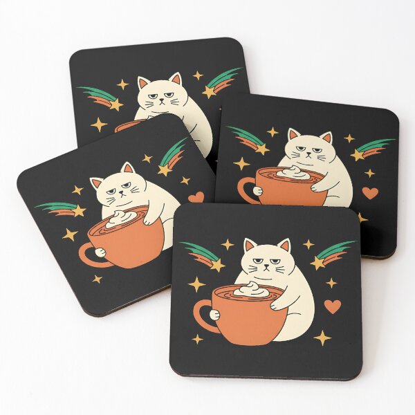 Item preview, Coffee Cat designed and sold by MoodMew.