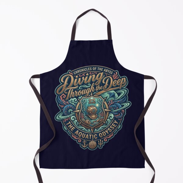Item preview, Chronicles of the Abyss – Aquatic Odyssey Emblem Design designed and sold by Dogandesighn.