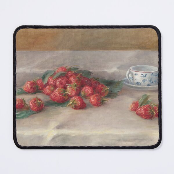 Item preview, Strawberries by Pierre-Auguste Renoir: Impressionist Kitchen Wall Art Poster designed and sold by artofuniverse.